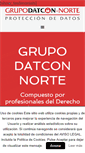 Mobile Screenshot of grupodatcon-norte.com